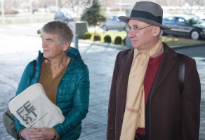 Peter Roisihsler and Caspar Faudler at Crowne Plaza 