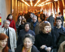 Lobby of Sava center