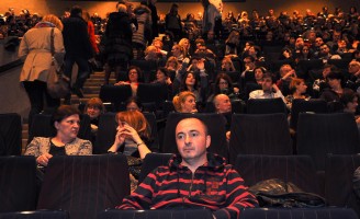 Director Janko Baljak in the hall 